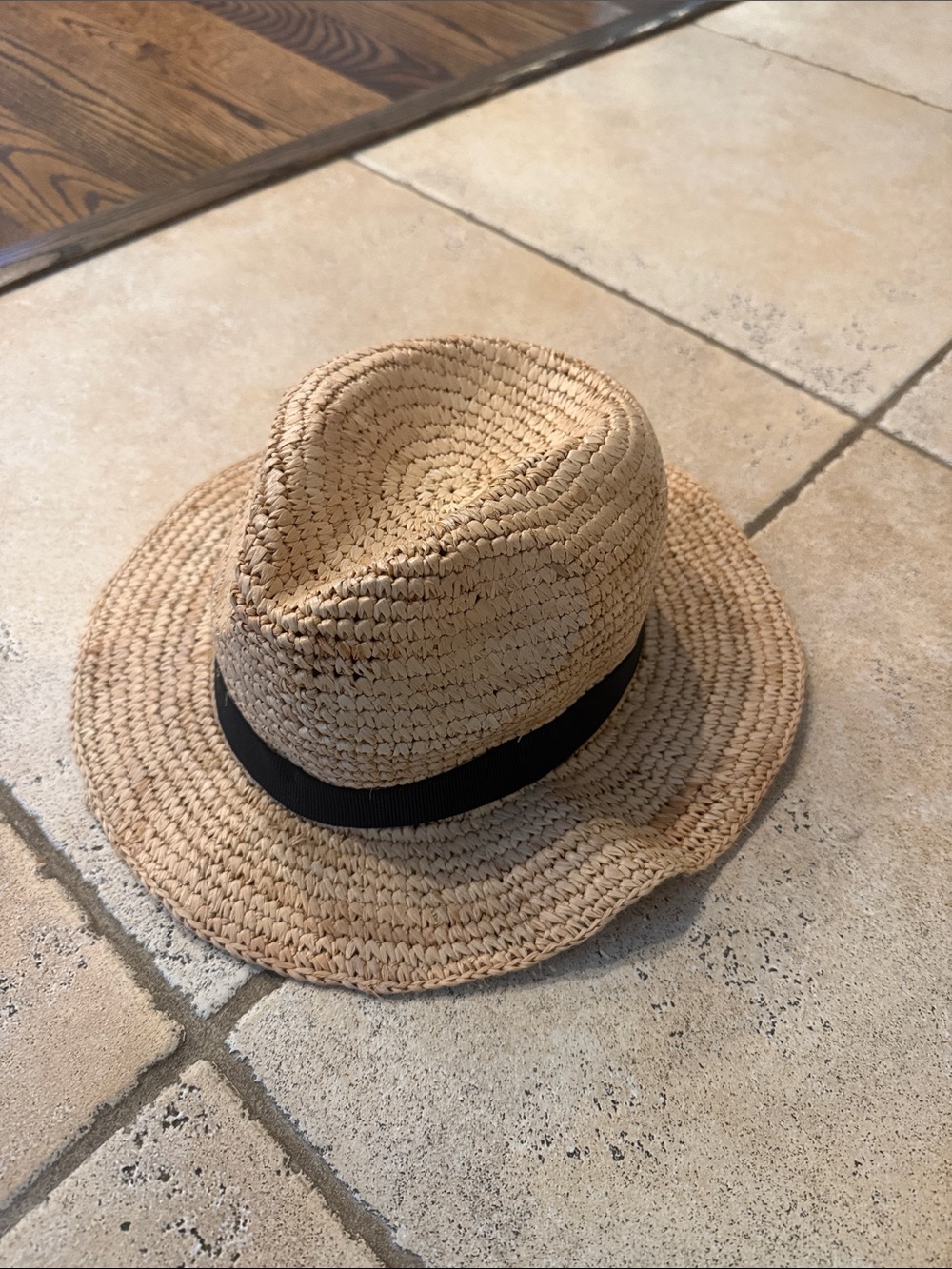 J. Crew Packable straw hat - Picture 2 of 4